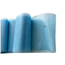 hot sale 100% polypropylene blue and white quality PP non-woven fabric can be used for masks